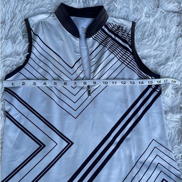 TAIL Golf Polo Shirt Sleeveless Knitted Women Sz XS Gently Used - Picture 4 of 8